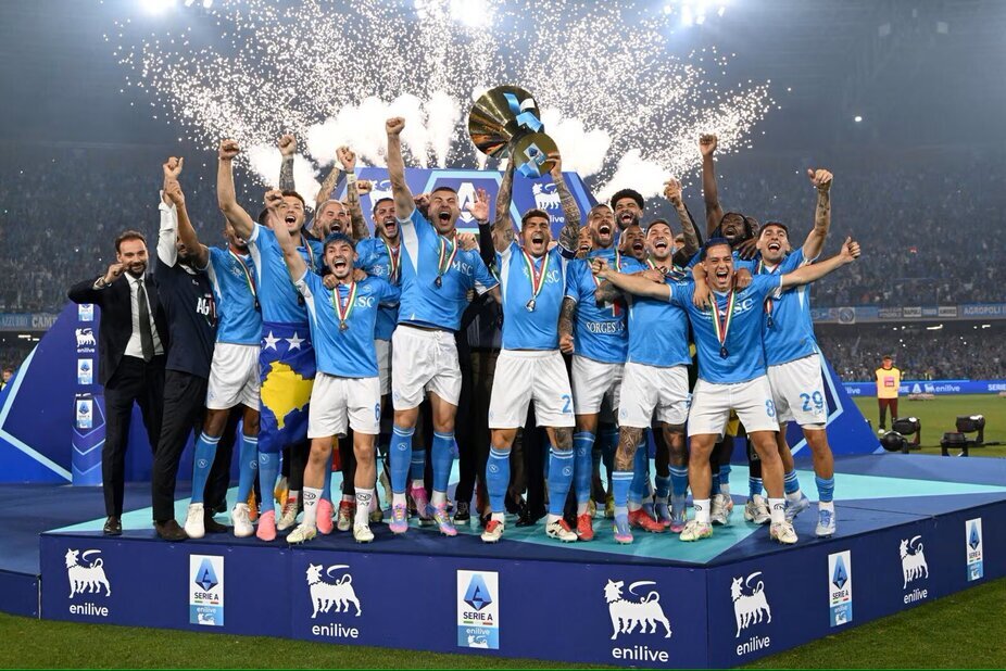 Il Napoli Campione d' Italia 2024/2025