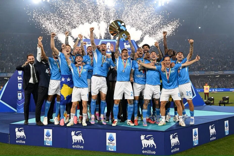 Il Napoli Campione d' Italia 2024/2025